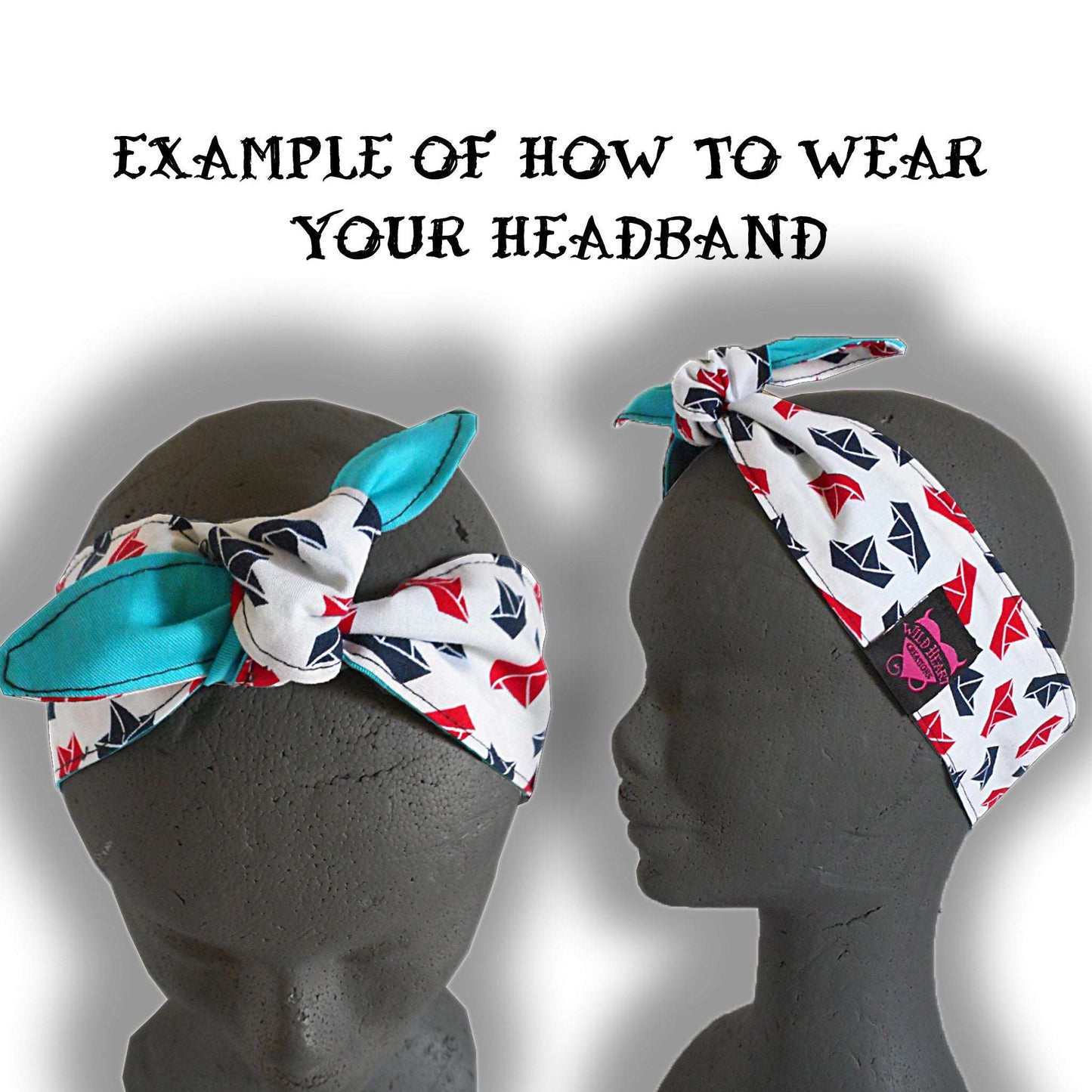 SCHMALES HAARBAND: GELBE HIBISKUSBLÜTEN